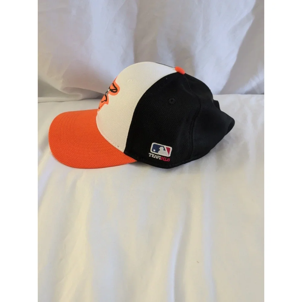 Baltimore Orioles Sports MLB Baseball Cap Black Orange White Adj